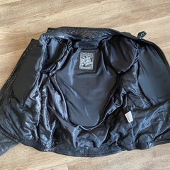 【バイク用プロテクター入りレザージャケット】DEGNER 羊革ヴィンテージ風ジャケット の画像