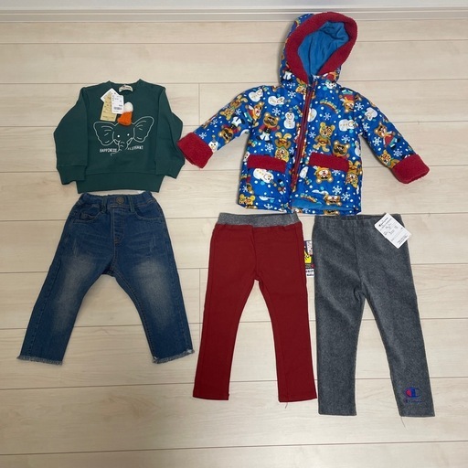 子供95センチ秋冬服まとめ売り (ボン) 和気のキッズ用品《子供服》の