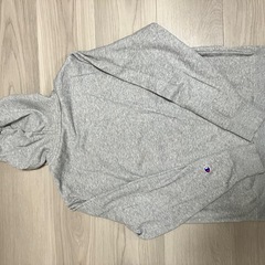 チャンピオンスウェット　パーカー　フーディ　グレー　Ｌサイズ 綿混の画像
