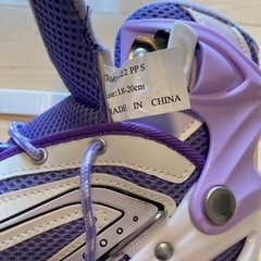 インラインスケート 18-20cmプロテクター付き
の画像