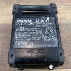【中古】ﾊﾞｯﾃﾘ/ﾏｷﾀ/BL4025の画像