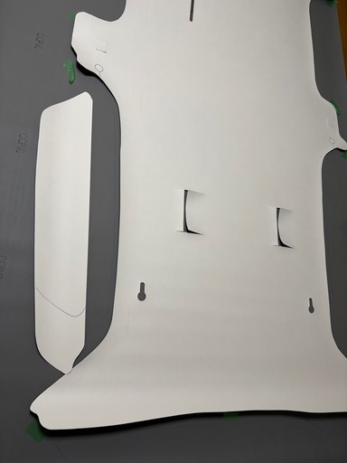ハイエース 200系 CFカーゴマット 1.8mm厚 木目柄 3m S-GL用 ( フロア シート フローリング マット )
