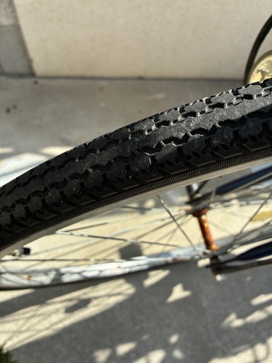 自転車26インチ　青色シティサイクル