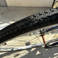 自転車26インチ　青色シティサイクルの画像