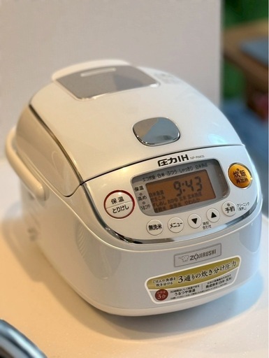 象印 炊飯器 NP-RM05｜2024年購入｜使用頻度少・動作確認済み (吉原
