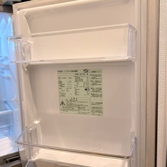 【126L】AQUA 冷蔵庫 AQR-13H｜引越しのため｜一人暮らしの画像