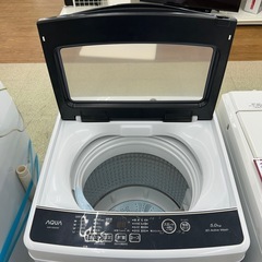 リユースのサカイ東金店 AQUA 洗濯機 23年製 5.0kg TJ17215の画像