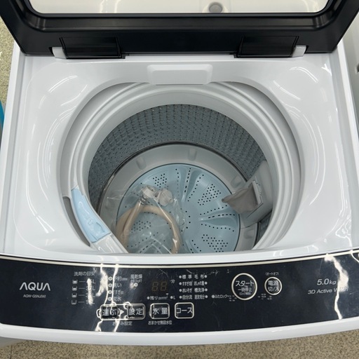 リユースのサカイ東金店 AQUA 洗濯機 23年製 5.0kg TJ17215