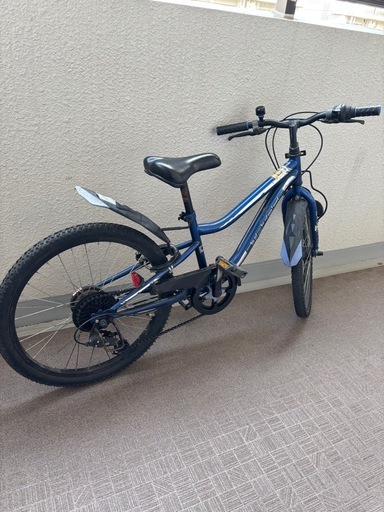 サイモト　子供　自転車　22インチ　６段変速　2022年11月購入
