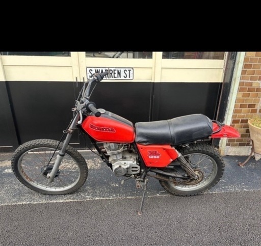HONDA XL125s ベース車 ビンテージモトクロス 神戸市