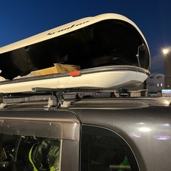 タント、ハイルーフとキャリアセットでの画像