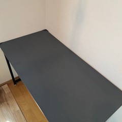デスク　黒　幅120奥行き60高さ70の画像