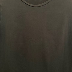 ATON　エイトン　ラウンドヘム ロングスリーブ カットソー　ブルーグレー　Mサイズの画像