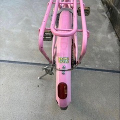 キッズ自転車20インチ ピンクの画像