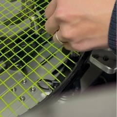 テニスラケット　ガット張り　します！