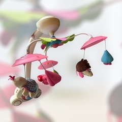 TinyLove 音楽付き ベビーメリー 回転式 ベビーベッド用 寝かしつけにの画像