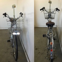 A-325△ y 岐阜発/パナソニック/電動アシスト自転車/27インチ/3段変速/バッテリー6.6Ah/充電器なし/走行確認/現状品/管16s/ R7.12/12 △の画像