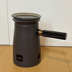 【国内正規品・美品】ホテルショコラ ベルベタイザー｜チャコールグレー（箱付き）の画像