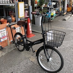 🌺未使用品・折り畳み自転車ギアー付🌺の画像