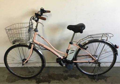 A-326△ y 岐阜発/パナソニック/電動アシスト自転車/26インチ/3段変速/バッテリー3.1Ah/充電器なし/走行確認/現状品/管16s/ R7.12/12 △