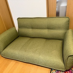 リクライニングソファ　2人掛けの画像