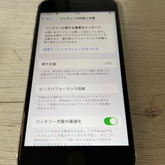 極美品　iPhone SE 第2世代　128GB ホワイト　SIMフリーの画像