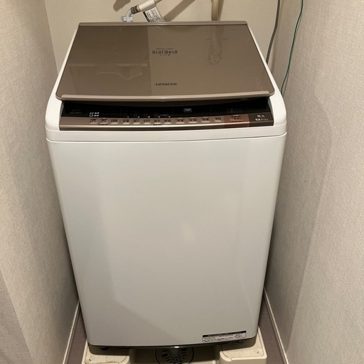 家電 HITACHI BEAT  WASH SLIM BW-D8WV