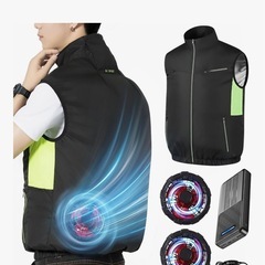 空調服とファンケーブルバッテリーセットＬサイズの画像