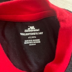 バレンタインデー　　２歳　４歳Tシャツの画像