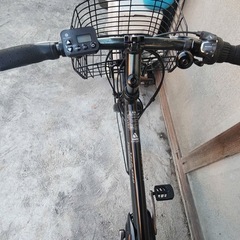 Panasonicパナソニック新型電動アシスト自転車スポーツ型 ブラック 美品の画像