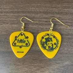 hide ピックデザインピアス　ペアセットの画像