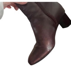 アンクルブーツ　23.5 ブラウンの画像