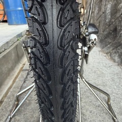 ブリヂストンの電動自転車 8.9ah バッテリー チャイルドシート2台付きの画像