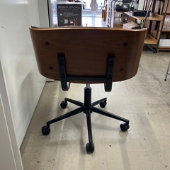 石2601-318 ヴィンテージスタイル　ガス昇降式チェア　キズ汚れ有りの画像