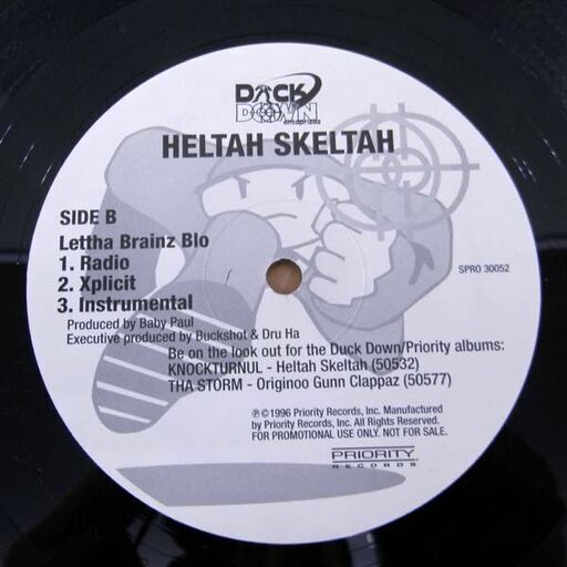 Heltah Skeltah & Originoo Gunn Clappaz Leflaur Leflah Eshkoshka SPPO 30052 レコード 札幌 西区 西野