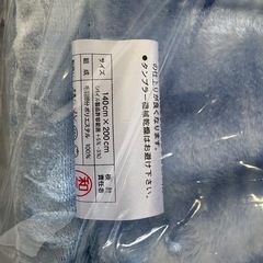 【未使用】京都西川ミンク毛布　シングルサイズ　0119-01の画像