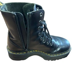 ◆美品 Dr. Martens 黒 レザーブーツ EU 38 サイズ : 24.5cmの画像