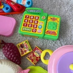 ままごとのおもちゃ色々の画像