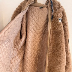 Roxy ロキシー ジップアップ ボアジャケット ブルゾンの画像