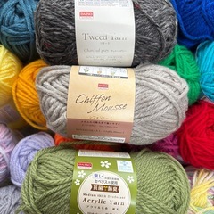 毛糸いろいろまとめての画像