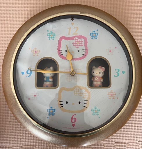 ジャンク】ハローキティからくり掛け時計 (アブソリュート) 浜松の時計