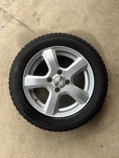 履き替え無料スタッドレスタイヤホイール付き165/65R14 79Q