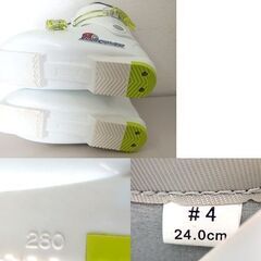 スノーカービング ジュニアスキーブーツ キッズ #4 24.0cm 2バックル ☆ 札幌市 北区 屯田の画像