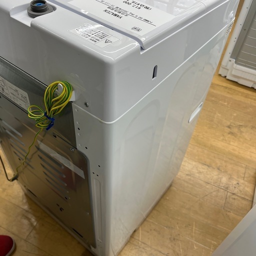 YAMAZEN ヤマゼン 全自動洗濯機 PJWMB-60 2023年製 洗い6.0kg ホワイト 縦型 洗濯機 のご紹介です！