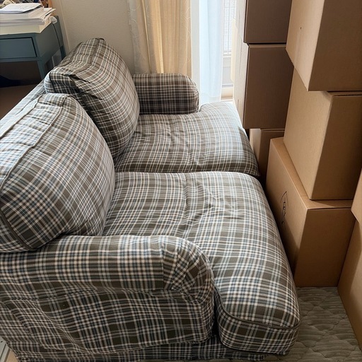 引っ越しのため10月中希望)IDEE AO SOFA 2人掛けソファ の通販はau PAY 