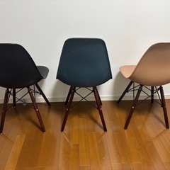 イームズチェア　リプロダクト品3脚セットの画像