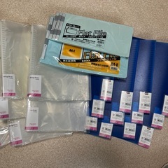 A4リング30ワイドバインダー他ファイル（新品➕状態の良い中古品）全部で38品の画像