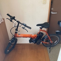 折り畳み電動自転車off Timeの画像