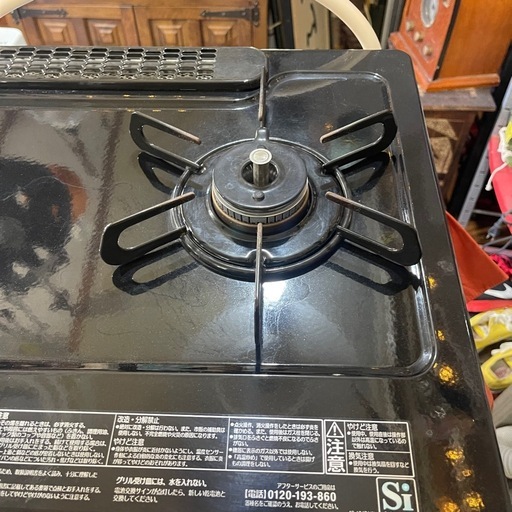 Paloma 二口ガスコンロ　都市ガス　2022年製　PA－370WA－L　一か月保証付き　【リサイクルショップ道楽屋】