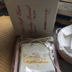 ホーローなべ23cmと電気コンロセットです。の画像